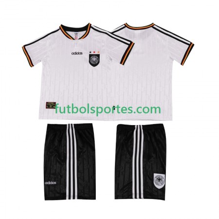 Camiseta Alemania Retro Niño Primera Equipación 1996